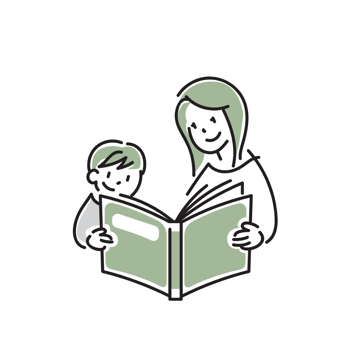 読書イラスト